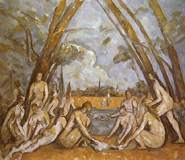 Paul Cezanne The Large Bathers